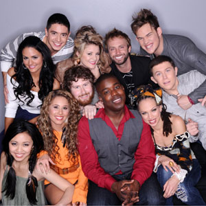 AMERICAN IDOL, Pia Toscano, Stefano Langone, Lauren Alaina, Paul McDonald, James Durbin, Scotty McCreery, Naima Adedapo, Jacob Lusk, Casey Abrams, Haley Reinhart, Thia Megia AMERICAN IDOL, Pia Toscano, Stefano Langone, Lauren Alaina, Paul McDonald, James Durbin, Scotty McCreery, Naima Adedapo, Jacob Lusk, Casey Abrams, Haley Reinhart, Thia Megia